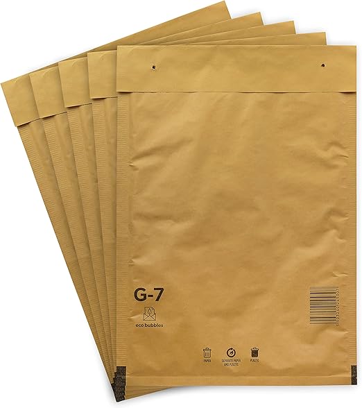 Luftpolstertaschen Braun A1–K/10 | Gepolsterte Versandtaschen & Luftpolsterumschläge für sicheren Versand