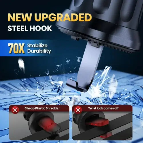 Handyhalterung Auto TOPK Lüftung Rutschfeste Handy Halterung Auto 360° Drehbar