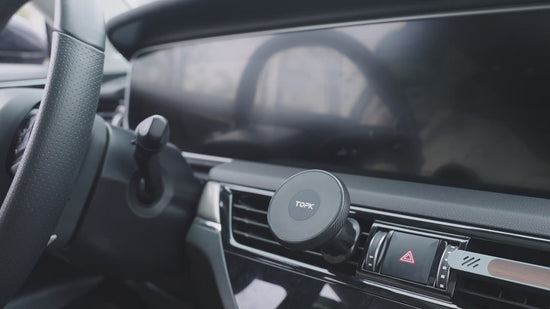 TOPK Magnetische Handyhalterung Auto MagSafe – 360° Kfz Smartphone Halter für iPhone & Samsung