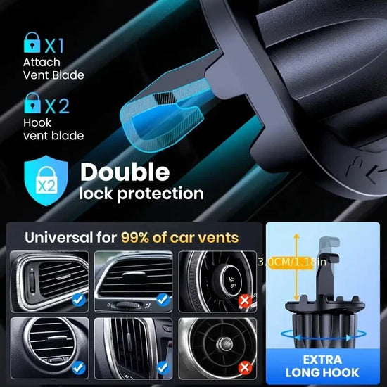 TOPK Magnetische Handyhalterung Auto MagSafe – 360° Kfz Smartphone Halter für iPhone & Samsung