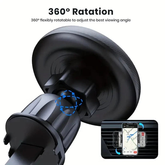 TOPK Magnetische Handyhalterung Auto MagSafe – 360° Kfz Smartphone Halter für iPhone & Samsung