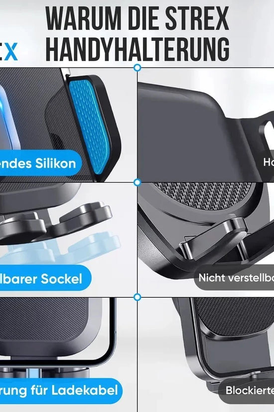 3in 1 Handyhalterung Auto iZAD Handyhalter fürs Auto, 2025 Upgrated KFZ