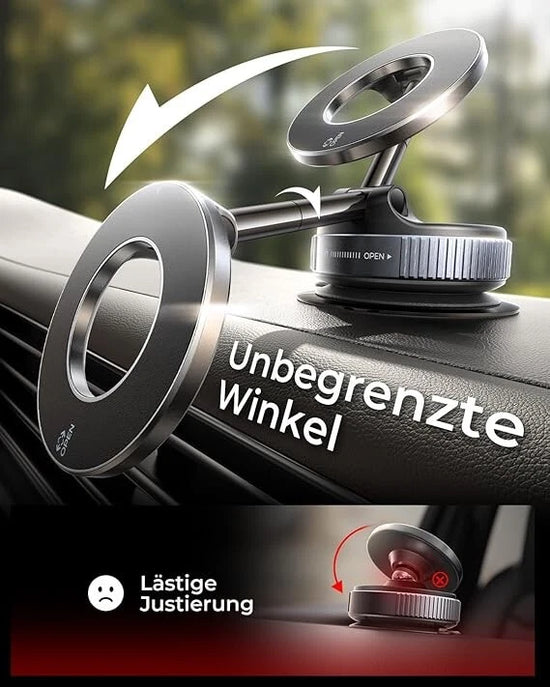 2026 Upgraded Vakuum Magnetischer Handyhalterung Auto für Magsafe Autohalterung,