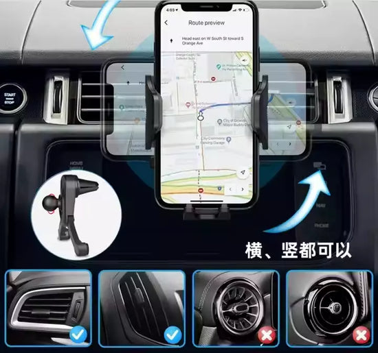 3 in 1 Handyhalterung Auto Handyhalter fürs Auto, 2026 Upgrated KFZ Handy Halter