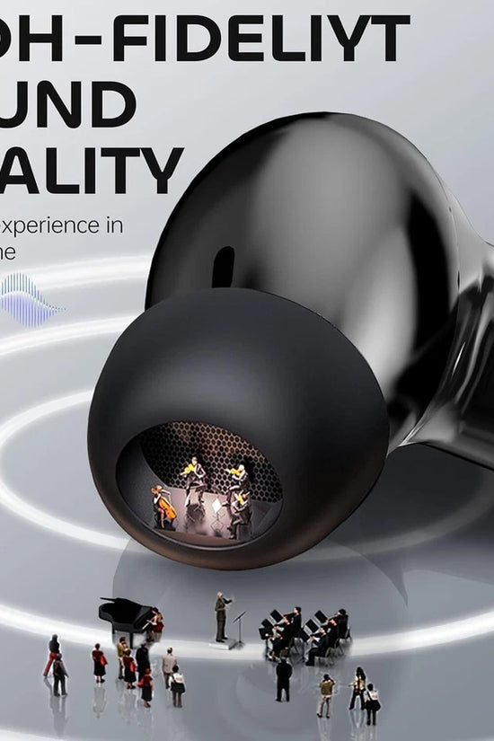 Bluetooth Kopfhörer mit ANC+ENC-Ohrhörer mit Bildschirm -Geräuschunterdrückung,