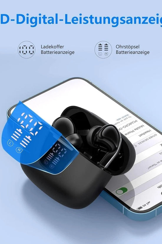 🎧 Bluetooth Kopfhörer Kabellos Bluetooth 5.3 In-Ear | 4 ENC Noise Cancelling | Hi-Fi Sound 🔊 | Touch Control | LED Lade Case 🔋
