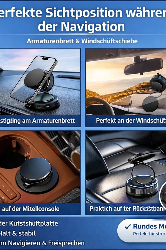 Teilen 2025 Upgraded Vakuum Magnetischer Handyhalterung Auto Magnet Autohalterung