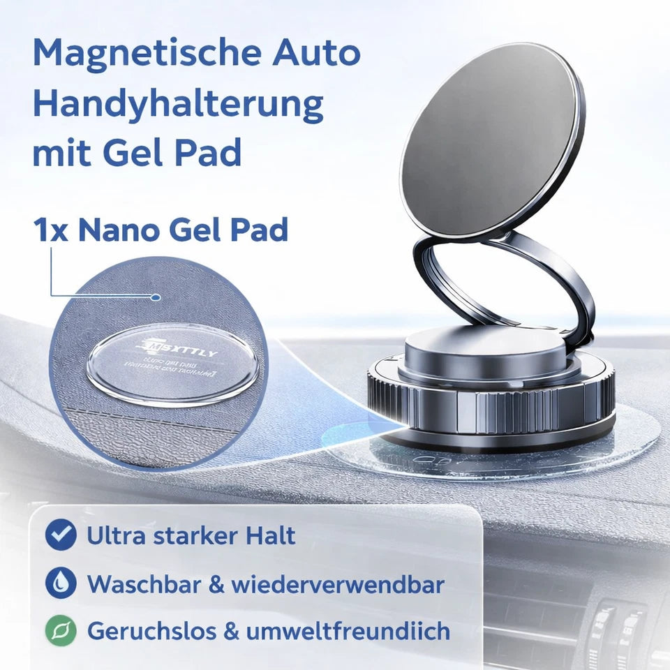 Teilen 2025 Upgraded Vakuum Magnetischer Handyhalterung Auto Magnet Autohalterung