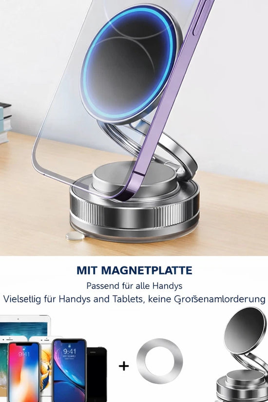 Teilen 2025 Upgraded Vakuum Magnetischer Handyhalterung Auto Magnet Autohalterung