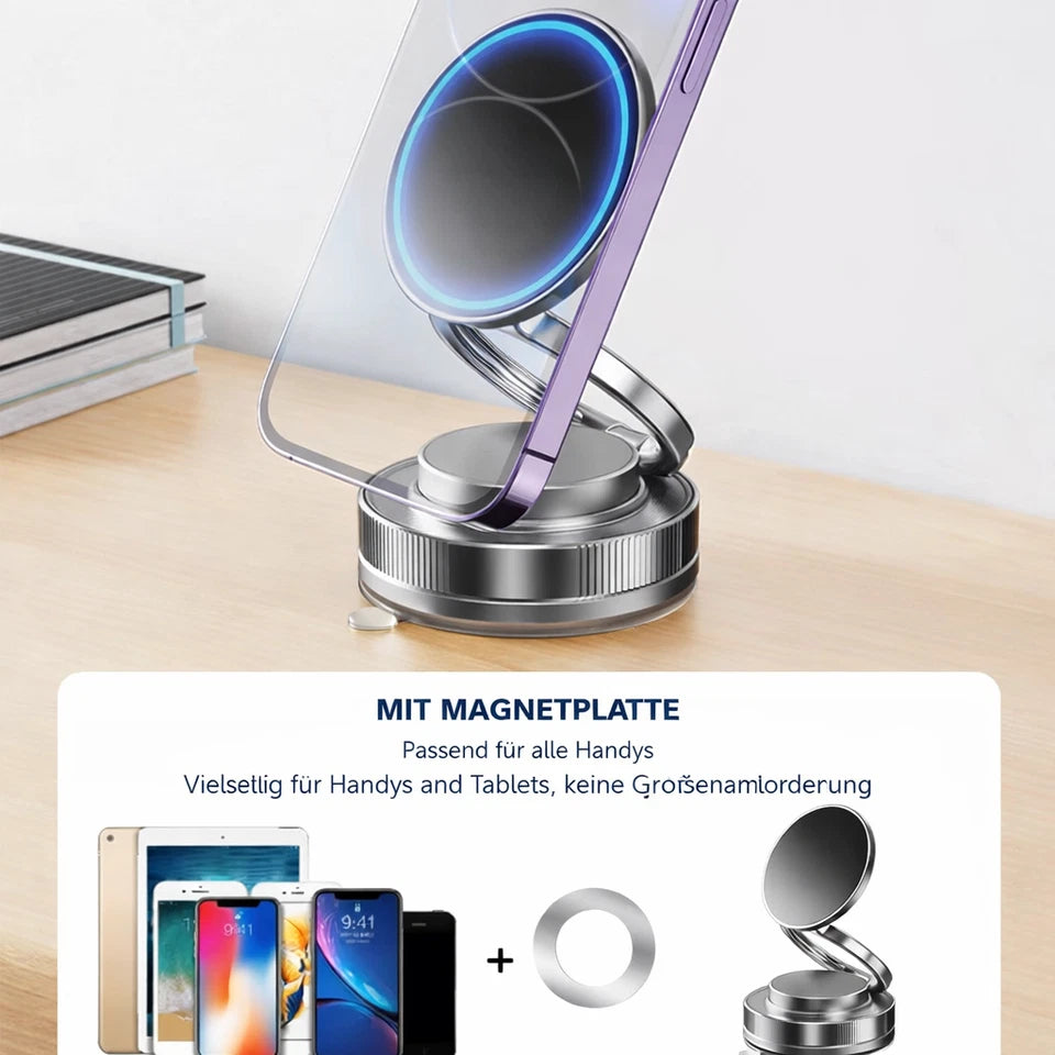 Teilen 2025 Upgraded Vakuum Magnetischer Handyhalterung Auto Magnet Autohalterung